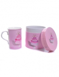 CANECA PINK PEARL AND LACE