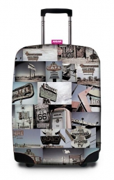ROUTE 66 SUITCASE COVER